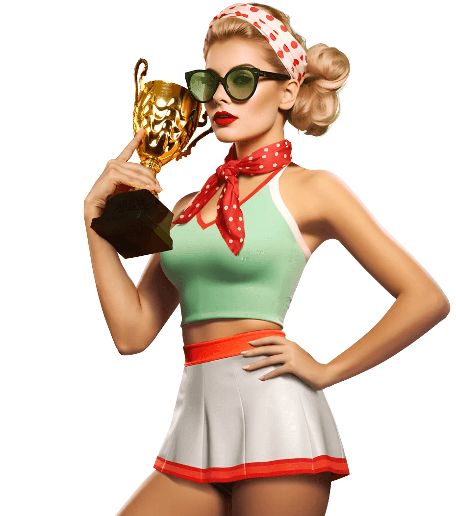 Pin-Up onlayn kazinosi qizi yoki Pin-Up kazinosidagi qiz