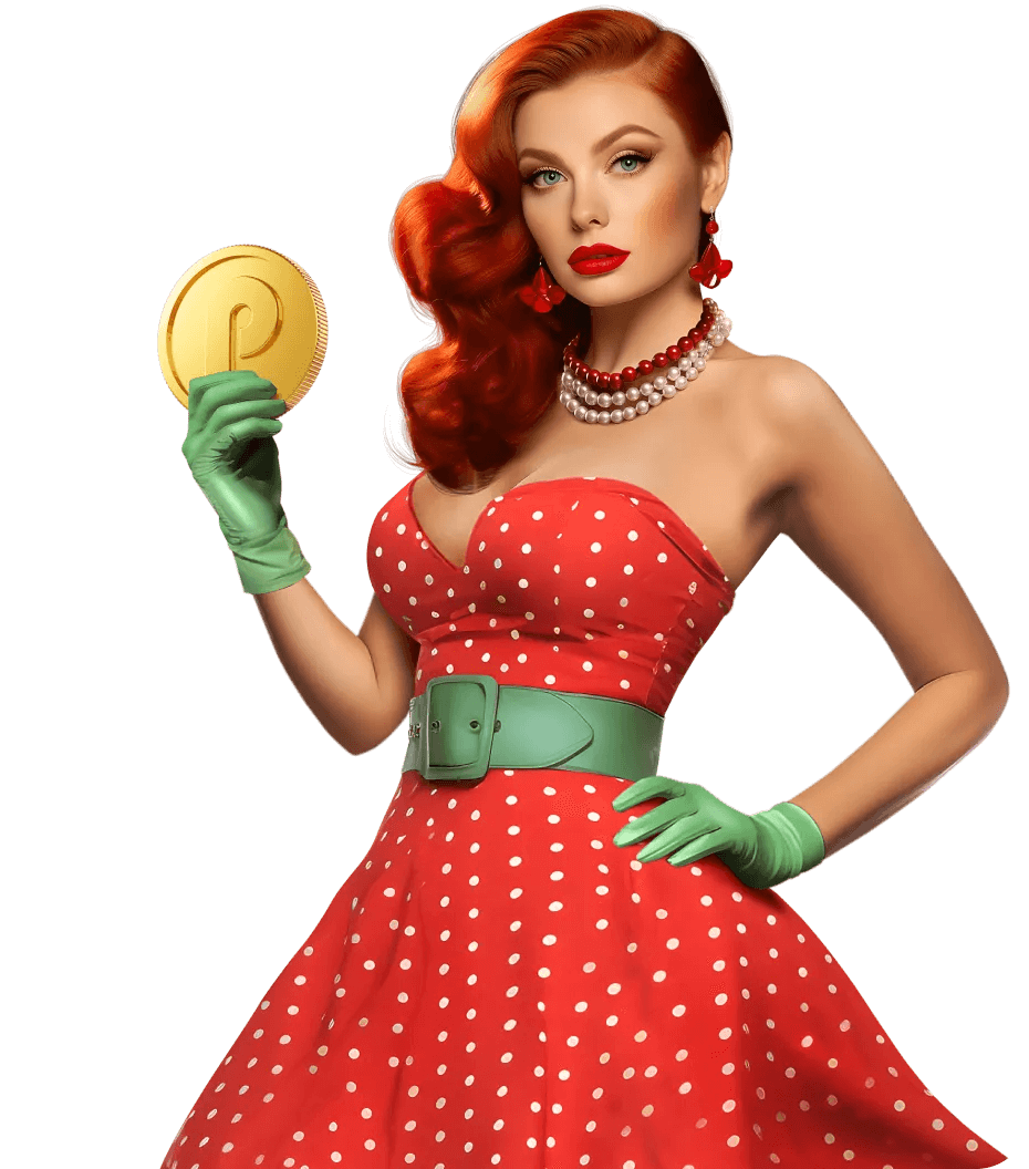Pin-Up onlayn kazinosi qizi yoki Pin-Up kazinosidagi qiz